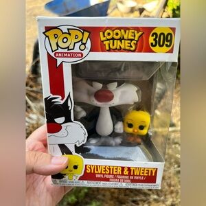 Warner Bros. Looney Tunes Pop! Animation Figures Sylvester and Tweety
